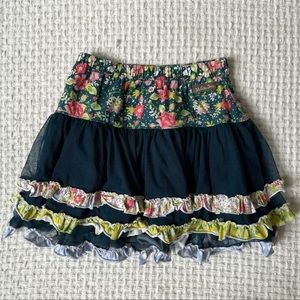 Matilda Jane Girls Hello Lovely Meet At Dusk Skirt 6